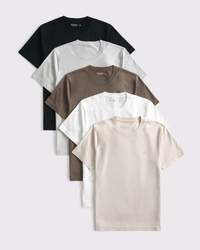 5-Pack Slim Polished Icon Tees