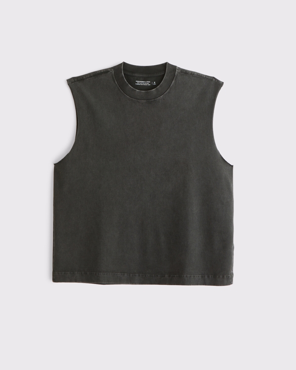 Premium Heavyweight Tank, Black Wash view 1