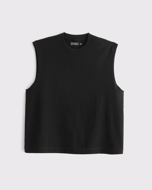Premium Heavyweight Tank, Black view 1