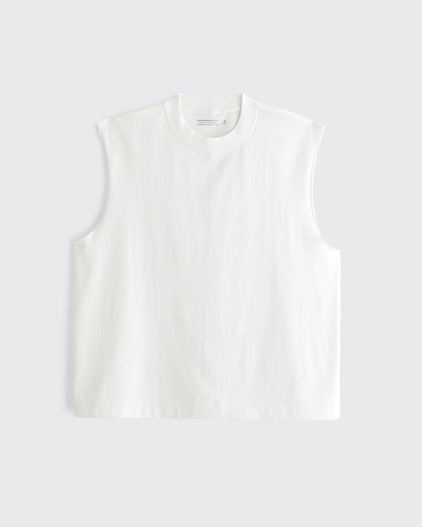 Premium Heavyweight Tank, White view 1