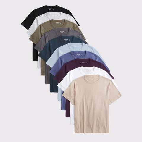 Мужские футболки Abercrombie & Fitch 10-Pack Classic Essential Tees