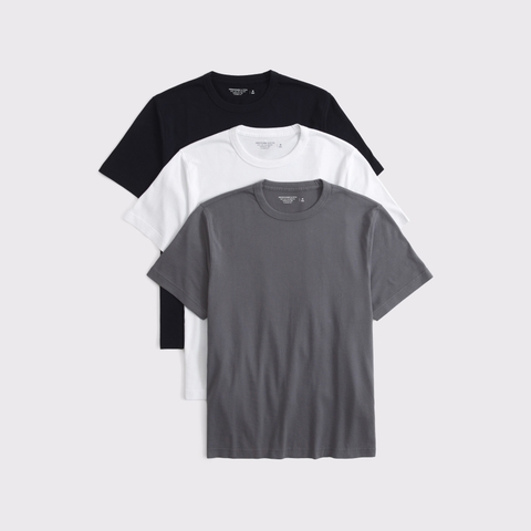 Мужские футболки Abercrombie & Fitch 3-Pack Classic Essential Tees