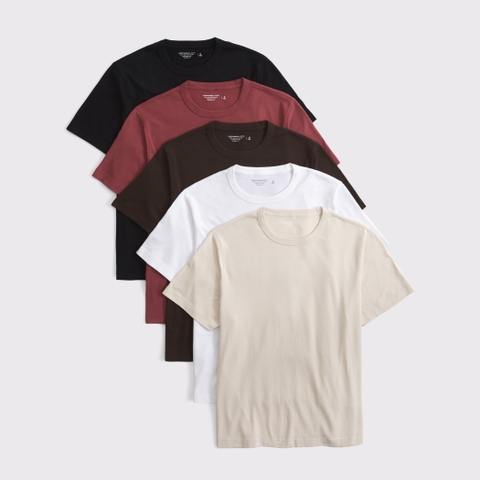 Мужские футболки Abercrombie & Fitch 5-Pack Classic Essential Tees