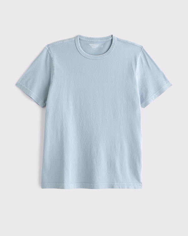 Classic Essential Tee, Light Blue Wash view 1