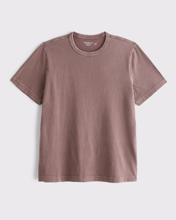 Classic Essential Tee, Mauve Wash view 1