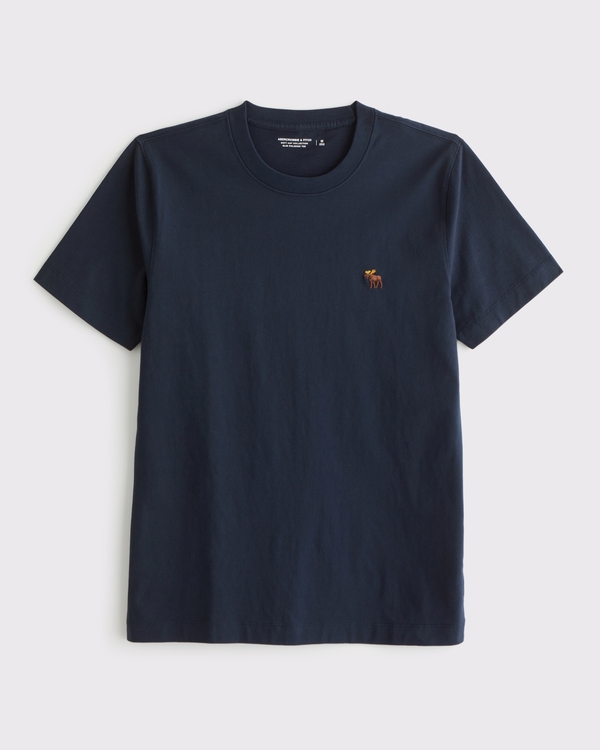 Slim Polished Signature Icon Tee, Navy Dd view 1