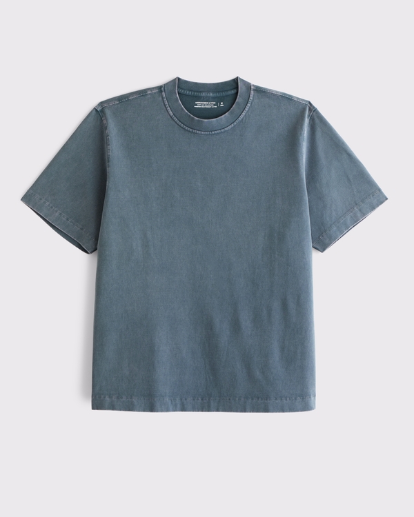 Premium Heavyweight 2.0 Tee, Blue Wash view 1