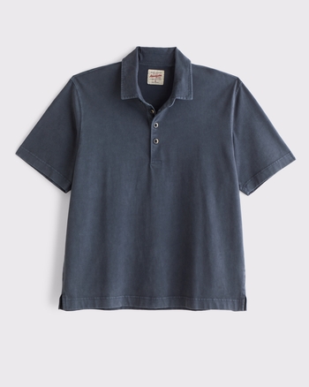 Premium Heavyweight Polo from Abercrombie & Fitch - $45