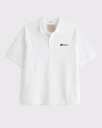 100% Cotton Icon Pique Polo from Abercrombie & Fitch - $60