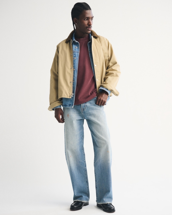 Premium Heavyweight 2.0 Tee, Red Wine Wash view 2