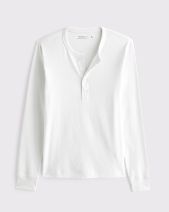 Essential Slim Ribbed Henley