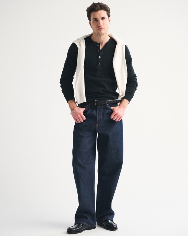 Essential Slim Ribbed Henley