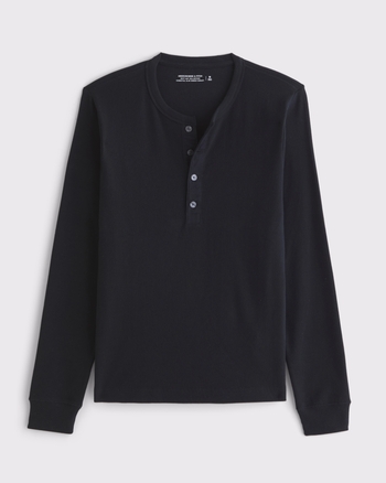Essential Slim Ribbed Henley from Abercrombie & Fitch - $39.99