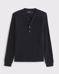 Essential Slim Ribbed Henley