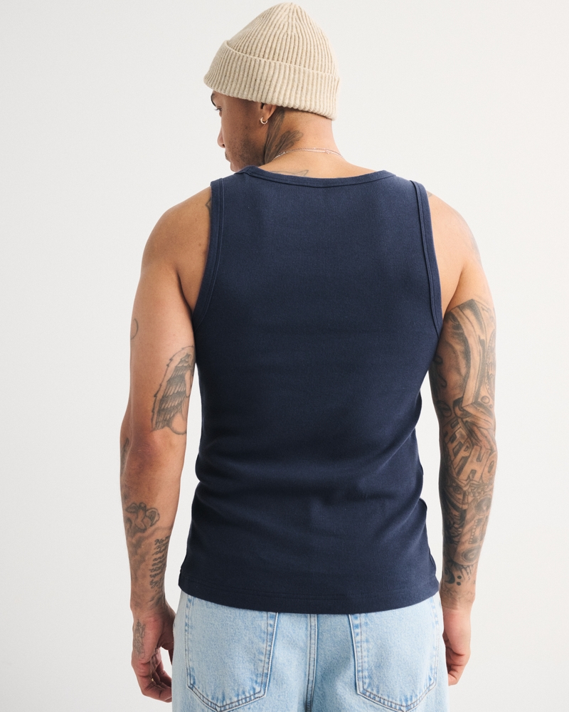 Essential Slim Ribbed Tank - thumbnail 6
