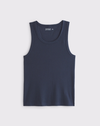 Essential Slim Ribbed Tank from Abercrombie & Fitch - $25