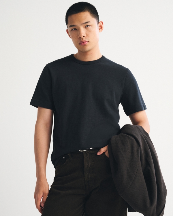 Heritage Heavyweight Tee, Black view 1