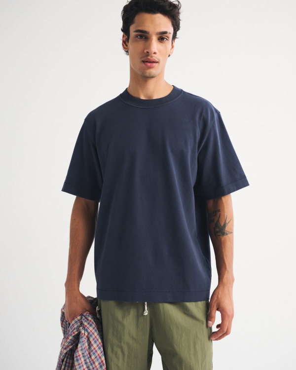 Premium Heavyweight 2.0 Tee, Muted Navy view 1
