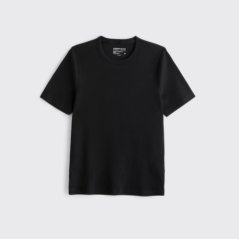 Мужские футболки Abercrombie & Fitch Essential Slim Ribbed Tee