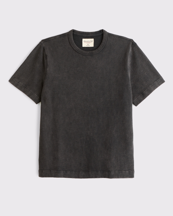 Heritage Heavyweight Tee, Black Wash view 1