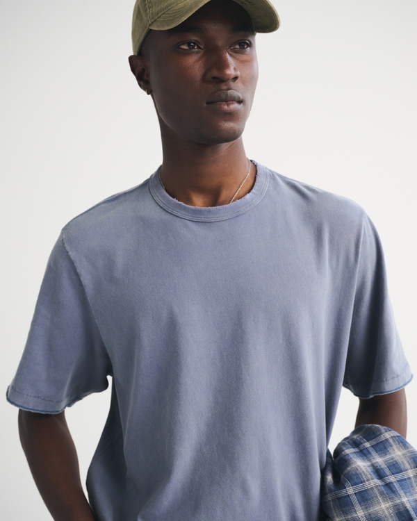 Men's Vintage-Inspired Worn-In Tee | Men's Tops | Abercrombie.com