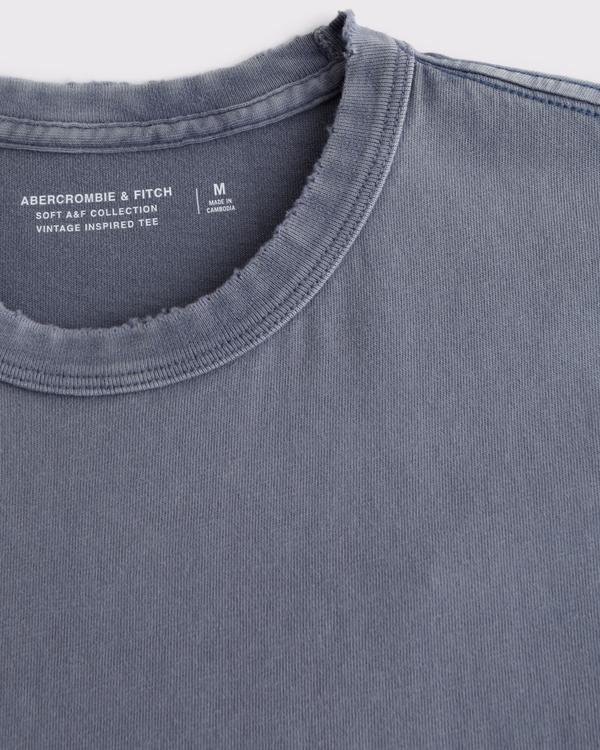 Men's Vintage-Inspired Worn-In Tee | Men's Tops | Abercrombie.com