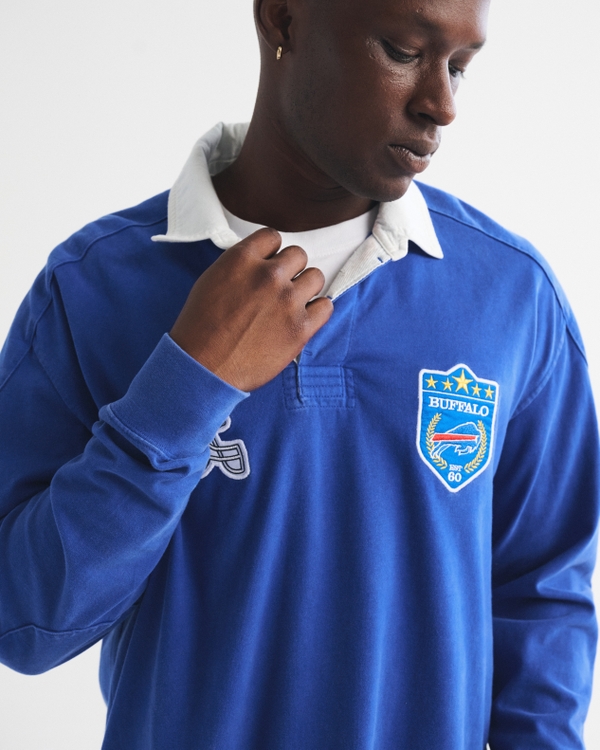 Buffalo Bills Premium Heavyweight Rugby Polo