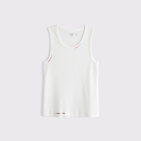 Мужские топы Abercrombie & Fitch Pride Essential Slim Ribbed Tank