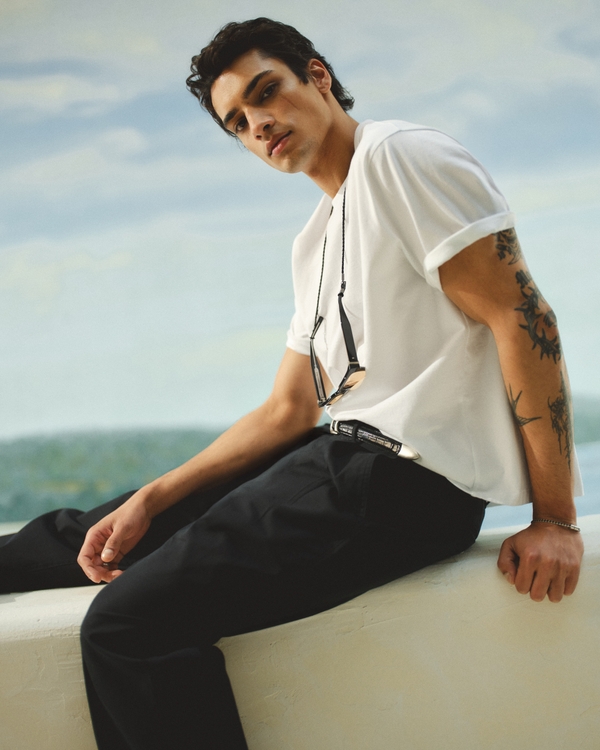 Boxy Tee, White view 2