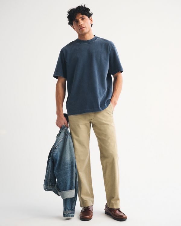 Premium Heavyweight 2.0 Tee, Navy Wash view 2