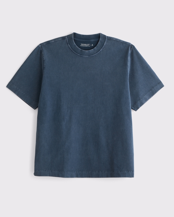 Premium Heavyweight 2.0 Tee, Navy Wash view 1