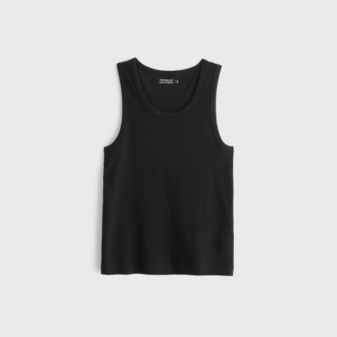 Мужские топы Abercrombie & Fitch Essential Slim Ribbed Tank