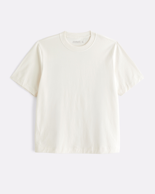 Premium Heavyweight 2.0 Tee, Cream view 1