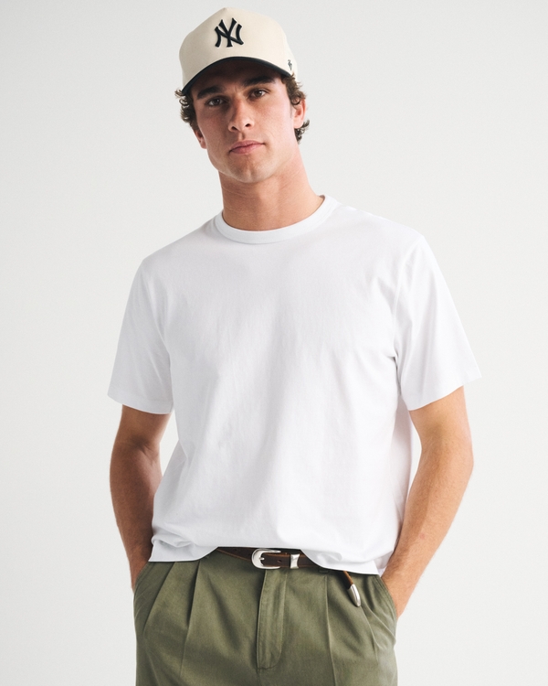 Boxy Tee, White view 1