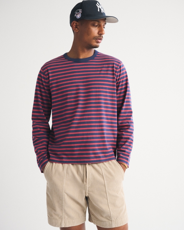 メンズ クルーネックTシャツ | Abercrombie & Fitch