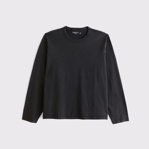 Мужские футболки Abercrombie & Fitch Long-Sleeve Boxy Tee