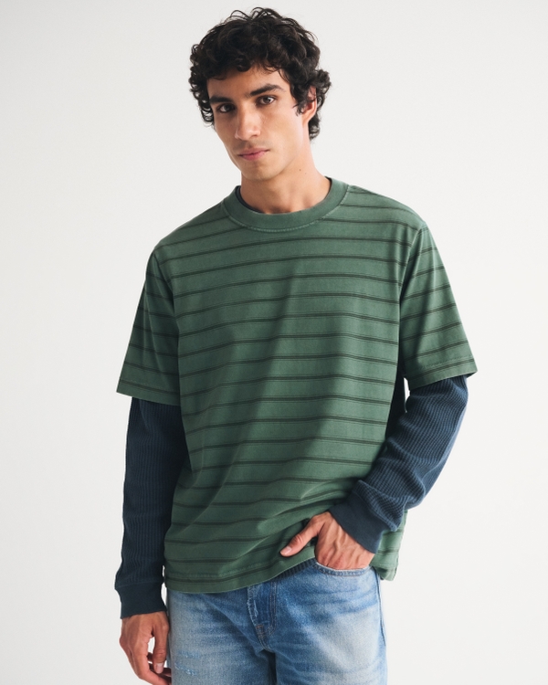 メンズ クルーネックTシャツ | Abercrombie & Fitch