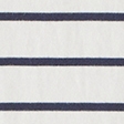 white/navy stripe