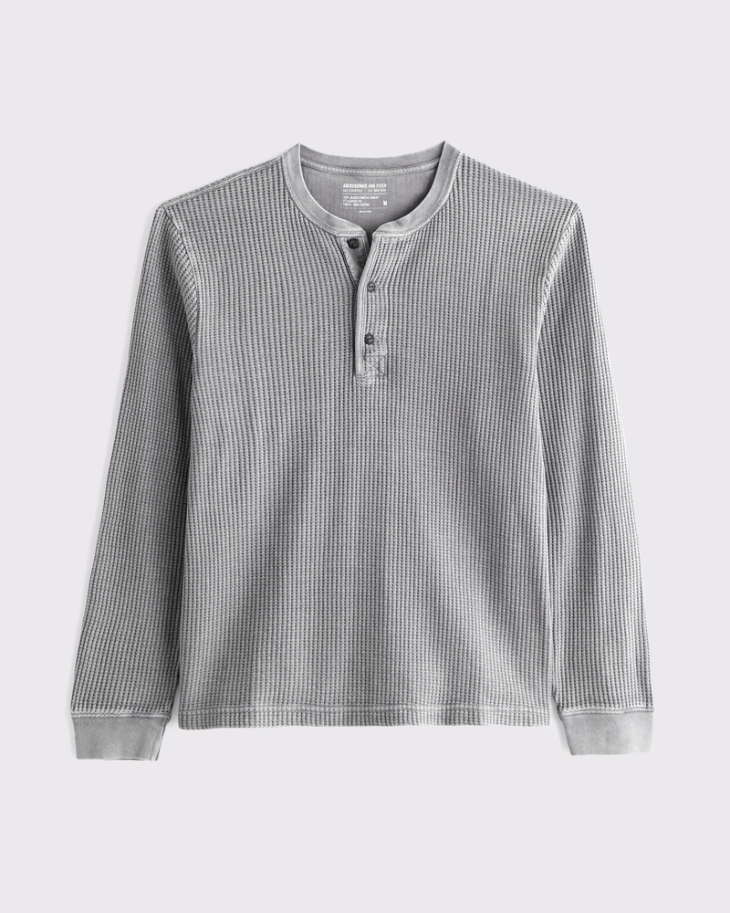 Classic Waffle Henley