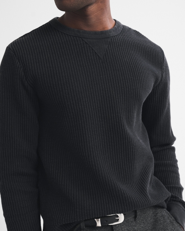 Long-Sleeve Classic Waffle Tee