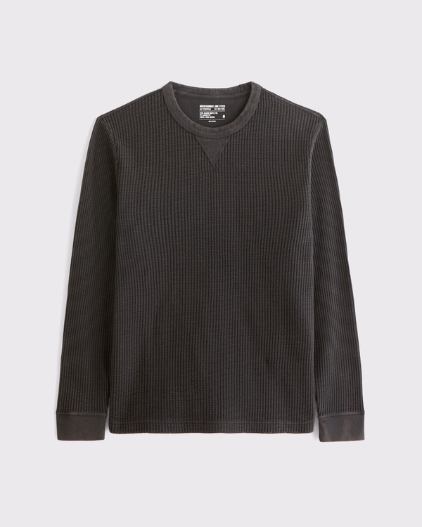 Long-Sleeve Classic Waffle Tee