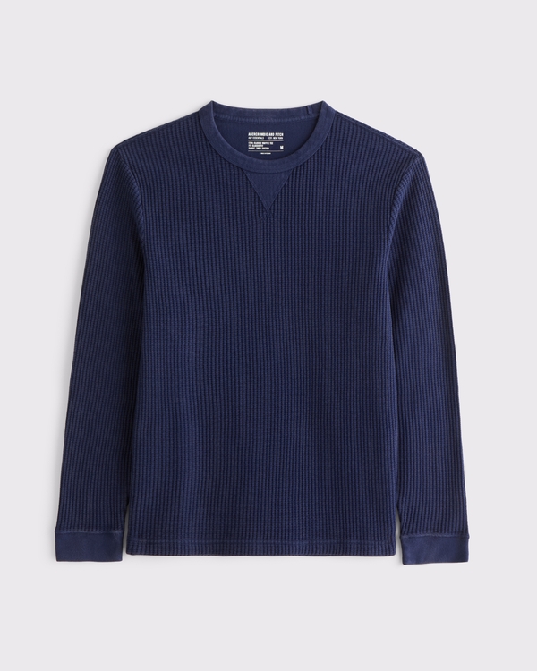 Long-Sleeve Classic Waffle Tee