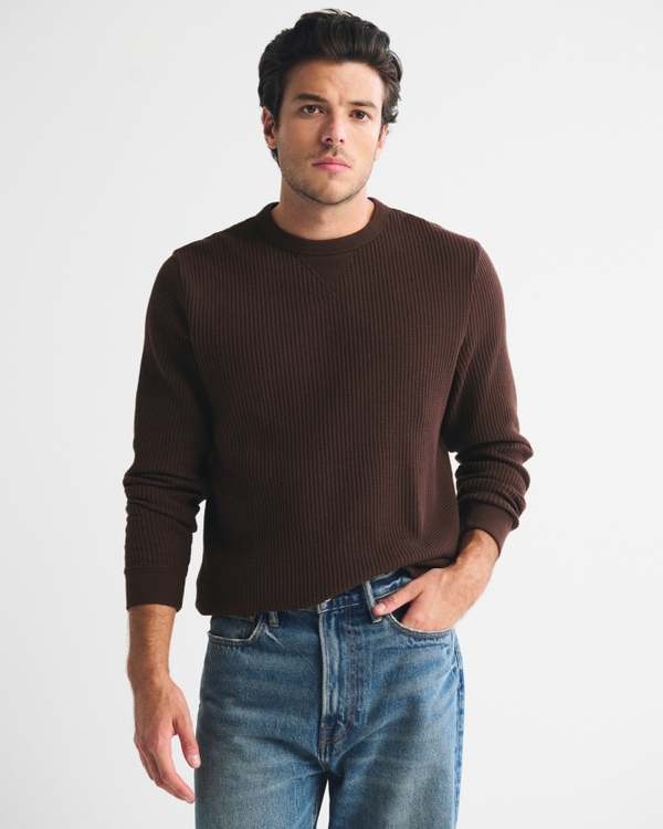 Long-Sleeve Classic Waffle Tee