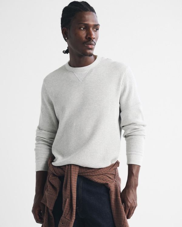 Long-Sleeve Classic Waffle Tee