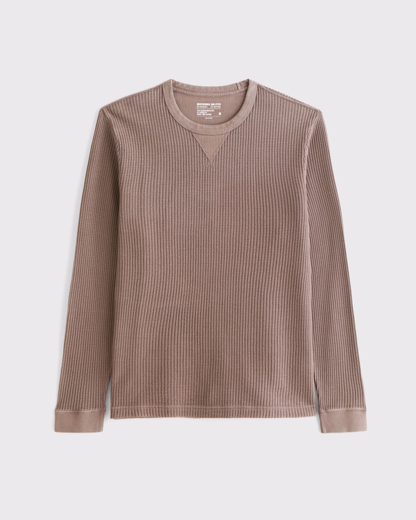 Long-Sleeve Classic Waffle Tee
