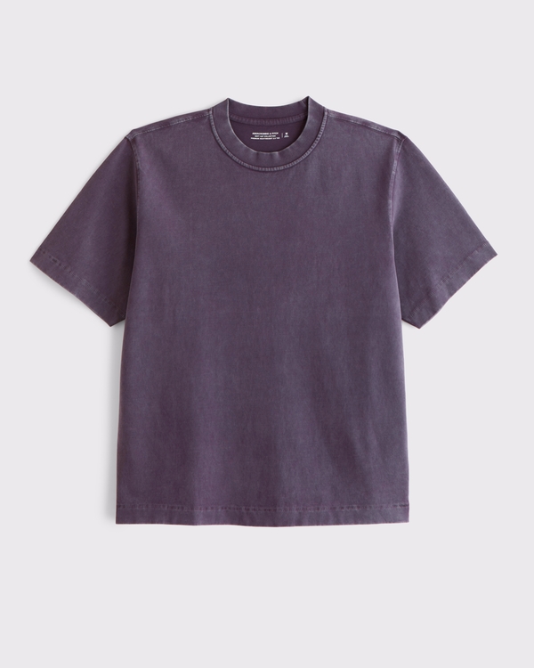 Premium Heavyweight 2.0 Tee, Purple Wash view 1