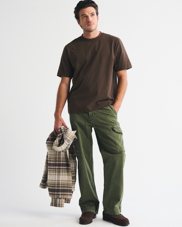 Premium Heavyweight 2.0 Tee, Dark Brown view 2
