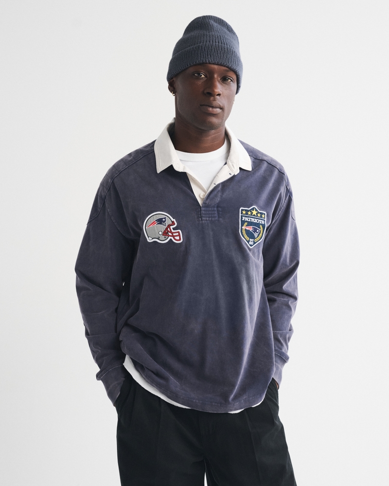 Seattle Seahawks Premium Heavyweight Rugby Polo - thumbnail 8