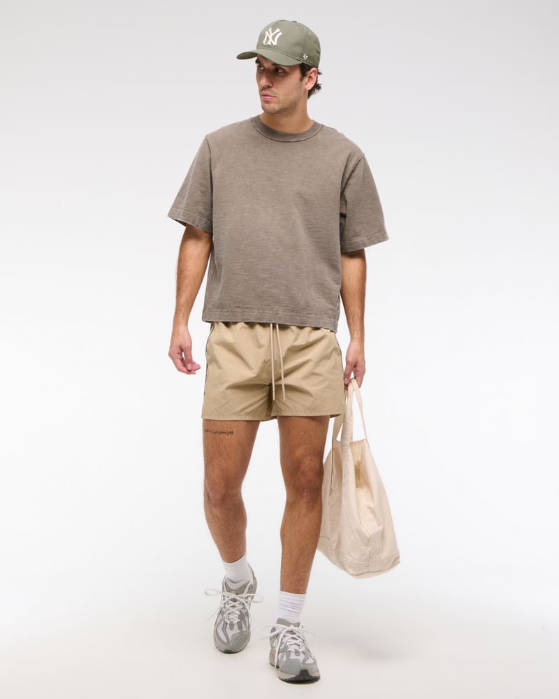 Premium Heavyweight Slub Cropped Tee