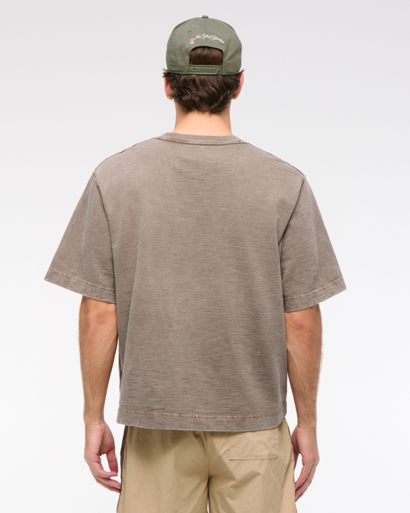 Premium Heavyweight Slub Cropped Tee